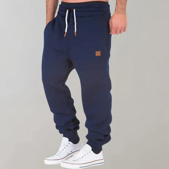 Anders | Joggingbyxor herr med elastisk midja och dragsko