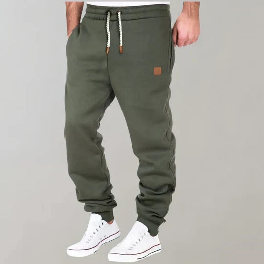 Anders | Joggingbyxor herr med elastisk midja och dragsko