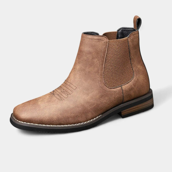 Oskar | Chelsea boots herr med elastiska sidopaneler