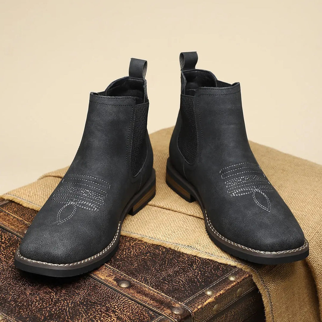 Oskar | Chelsea boots herr med elastiska sidopaneler