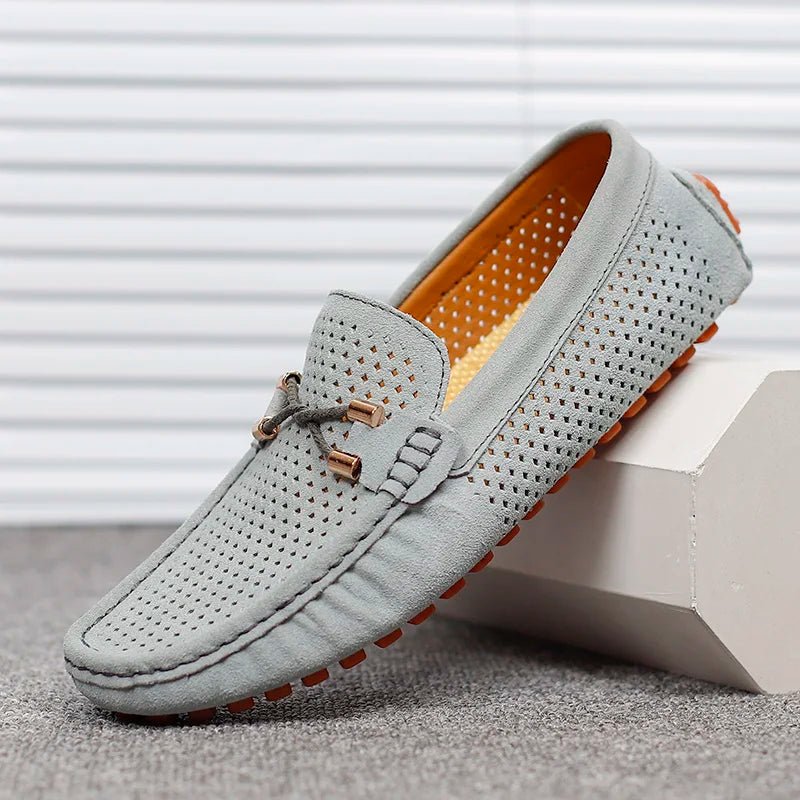 Mikael | Loafers Herr Mocka Perforerade Slip-On