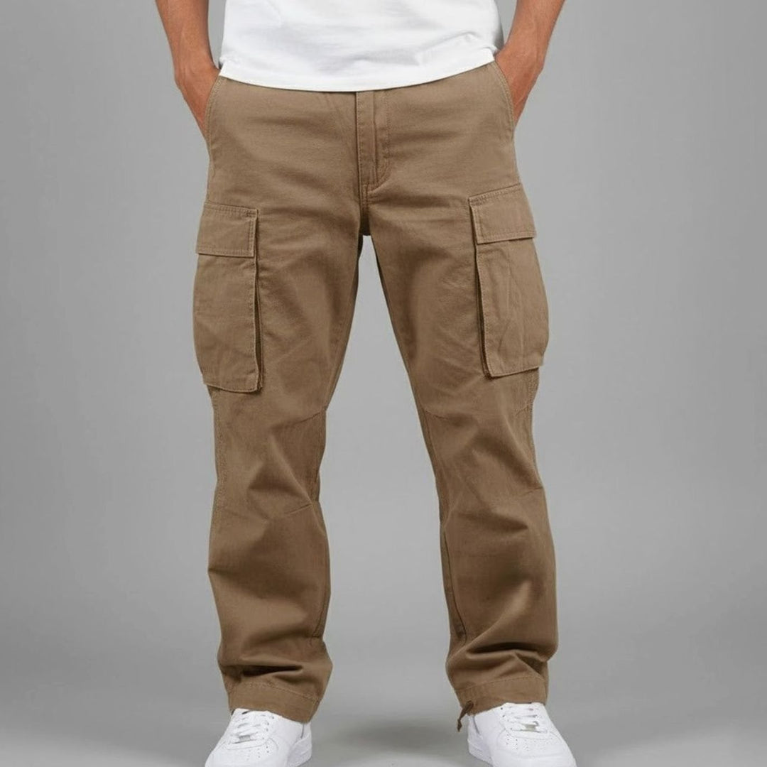 Oskar | Cargobyxor Herr Streetwear Relaxed Fit