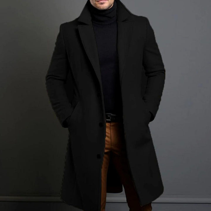 Tobias | Ullkappa Herr Lång Slim Fit