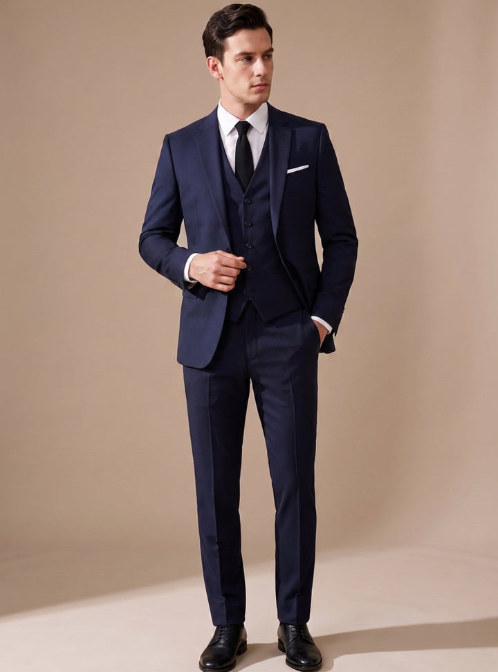 Valter | Kostym Herr Tredelad Slim Fit