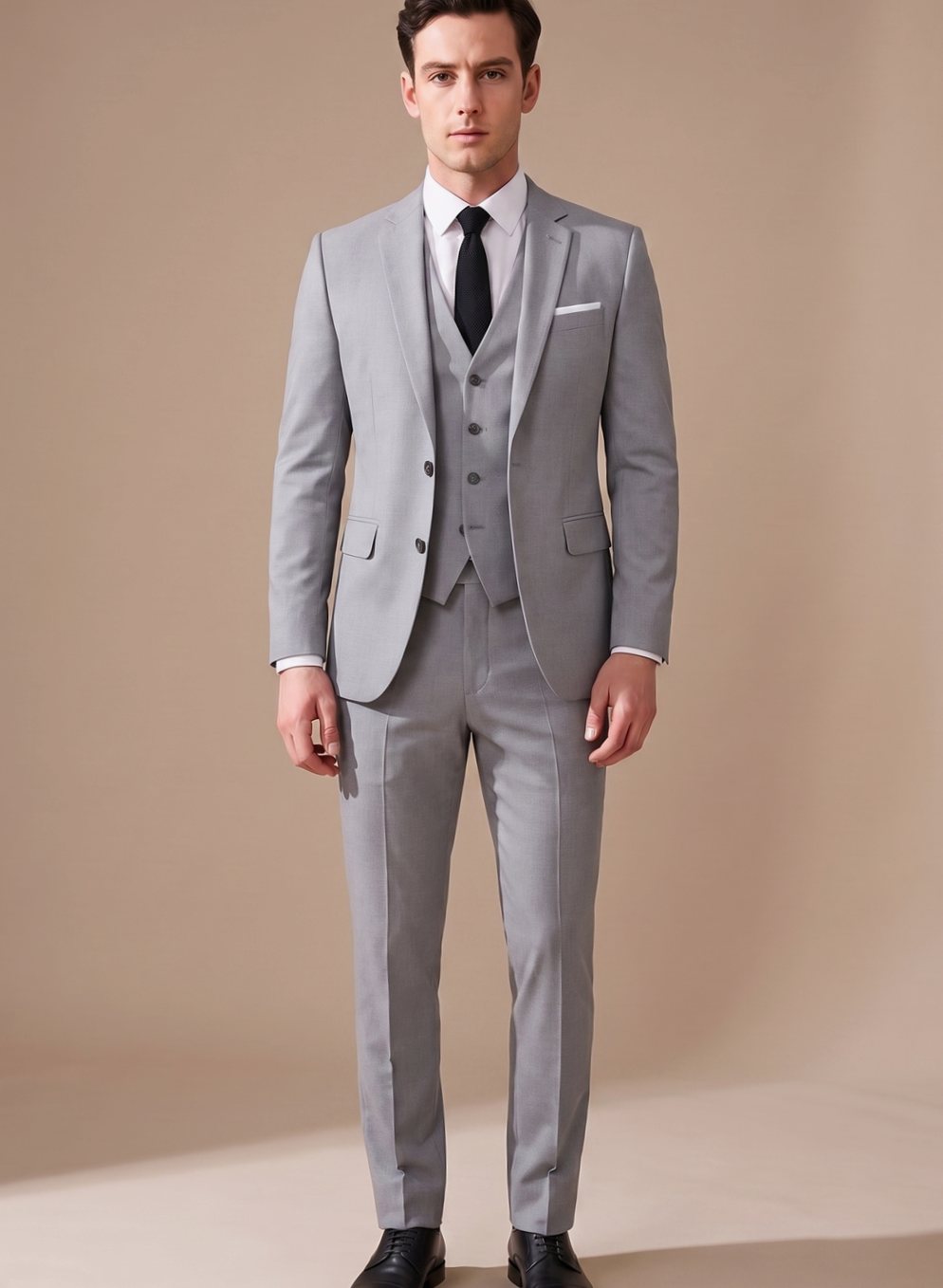 Valter | Kostym Herr Tredelad Slim Fit