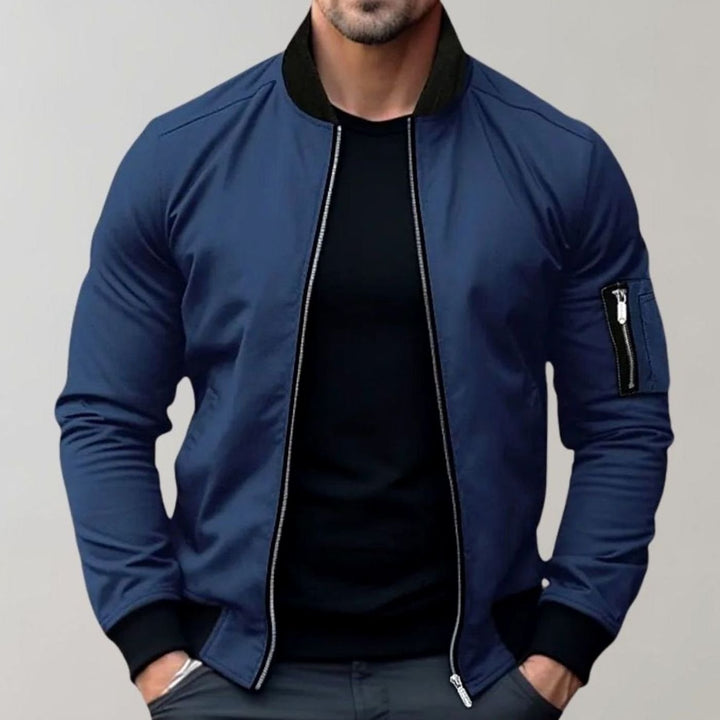 Linus | Bomberjacka Herr Slim Fit Zip