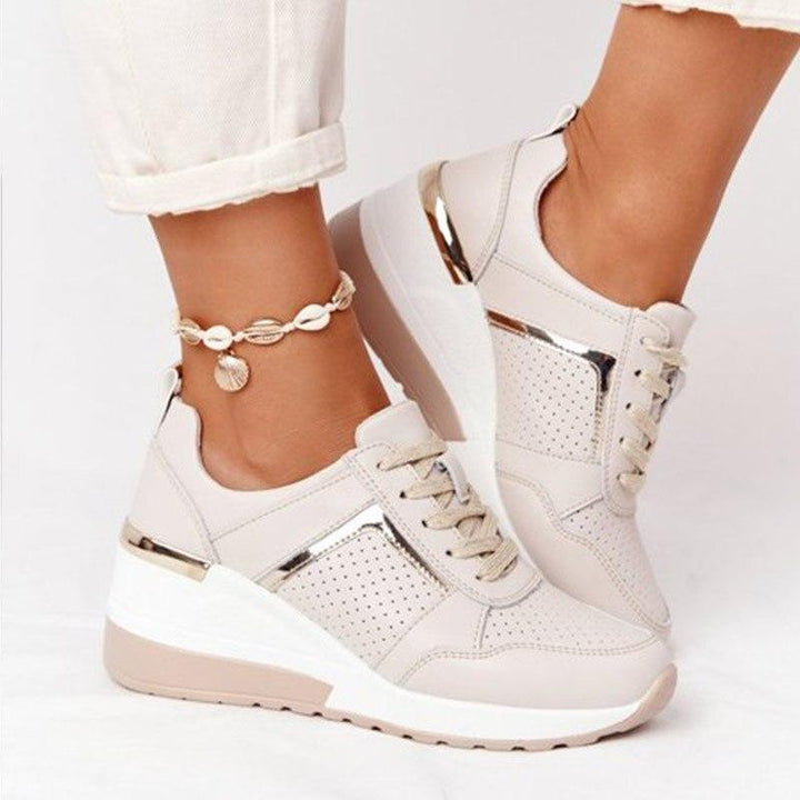 Platåsneakers för kvinnor