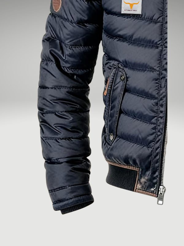 Bengt | Bomberjacka Herr med quiltad design och flera fickor