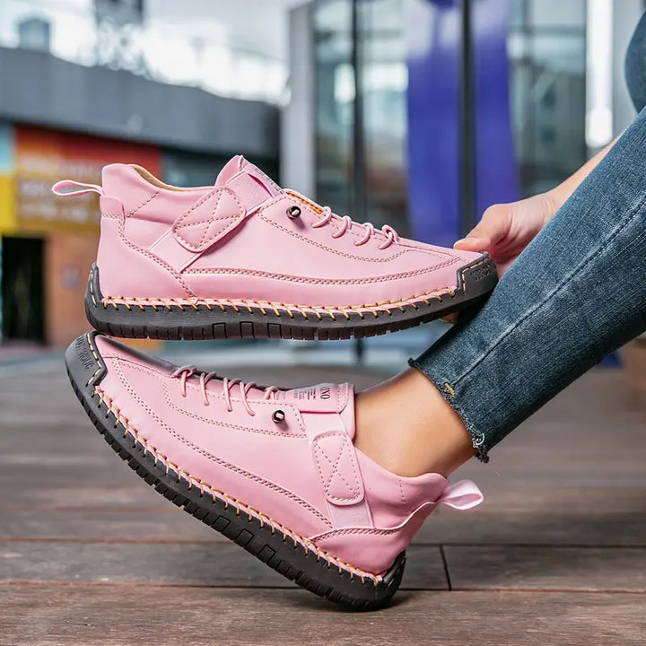 Ortopediska sneakers med snörning för vardagsbruk