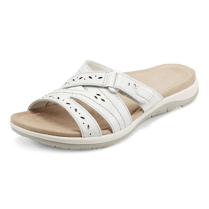 Ortopediska sandaler med remmar för kvinnor