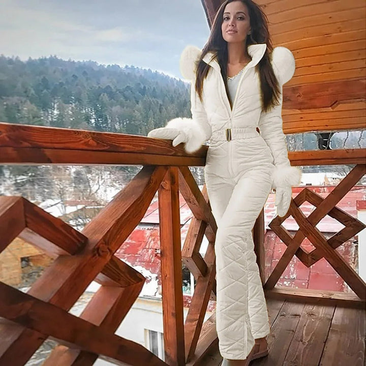Alpine chic jumpsuit med bälte