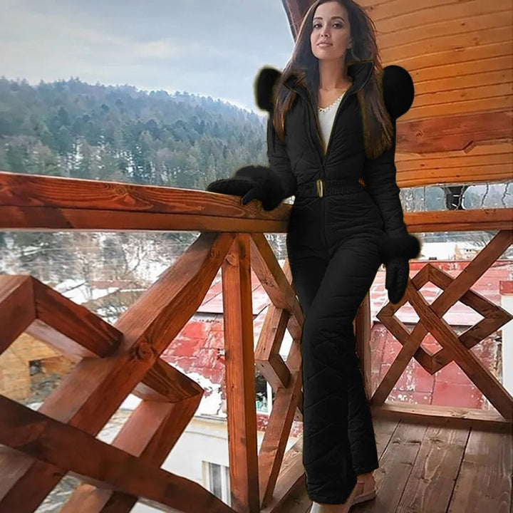 Alpine chic jumpsuit med bälte