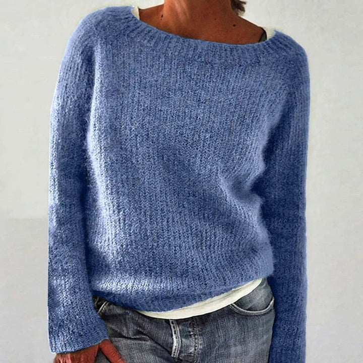 Elsa | Tröja Dam Stickad Relaxed Fit