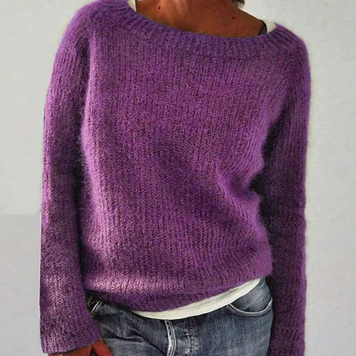 Elsa | Tröja Dam Stickad Relaxed Fit