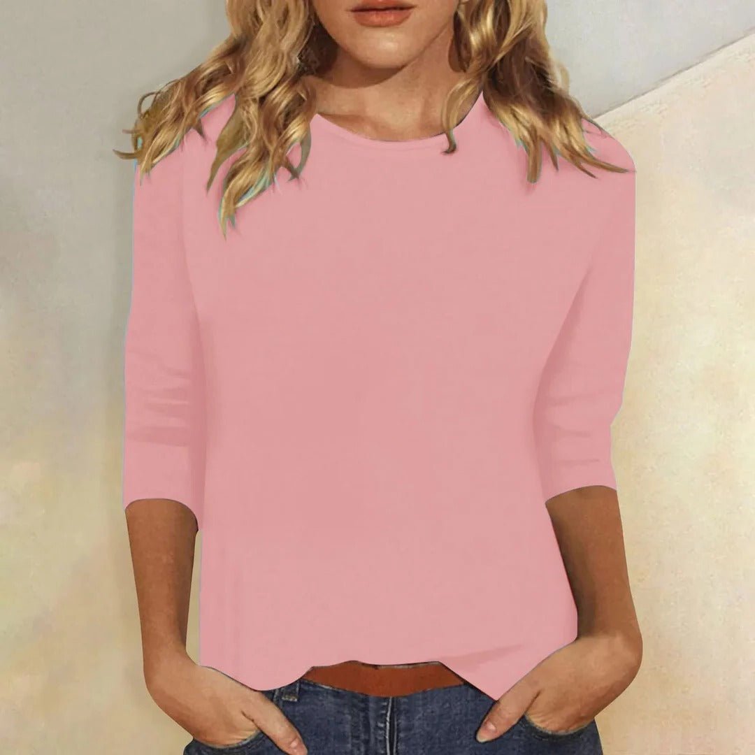Wilma | Topp Dam 3/4-Ärm Relaxed Fit