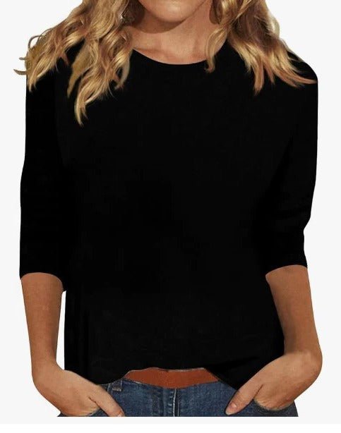 Wilma | Topp Dam 3/4-Ärm Relaxed Fit