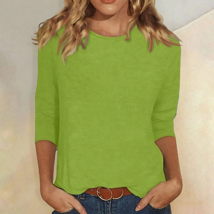 Wilma | Topp Dam 3/4-Ärm Relaxed Fit