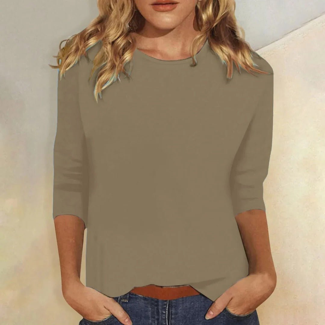 Wilma | Topp Dam 3/4-Ärm Relaxed Fit