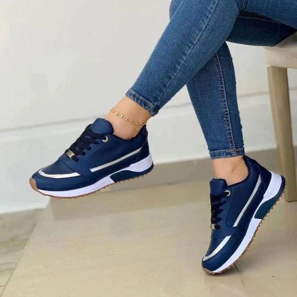 Nina | Promenadsneakers Dam Memory Foam Dämpade