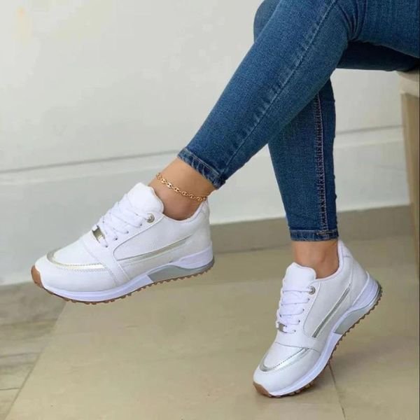 Nina | Promenadsneakers Dam Memory Foam Dämpade