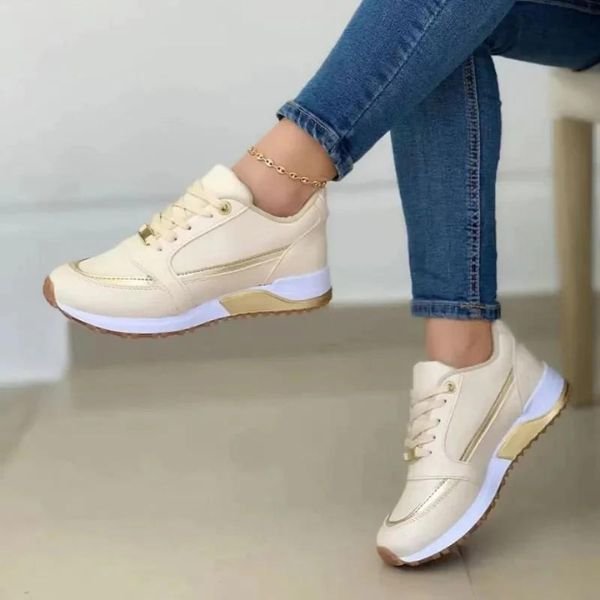 Nina | Promenadsneakers Dam Memory Foam Dämpade