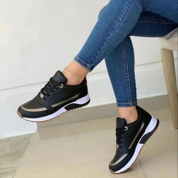 Nina | Promenadsneakers Dam Memory Foam Dämpade