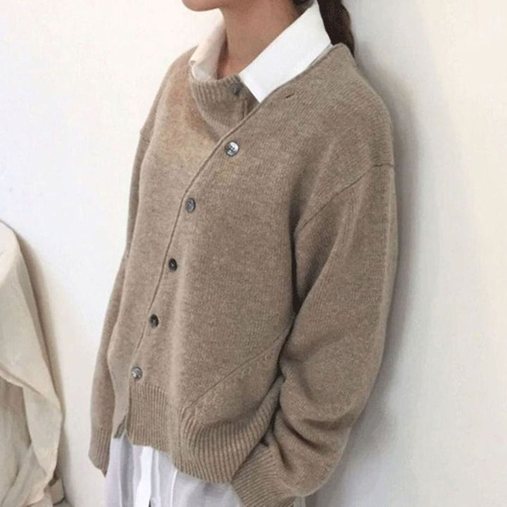 Saga | Kofta Dam Stickad Relaxed Fit