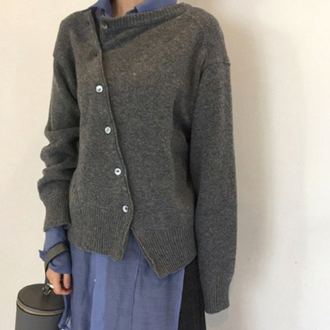 Saga | Kofta Dam Stickad Relaxed Fit