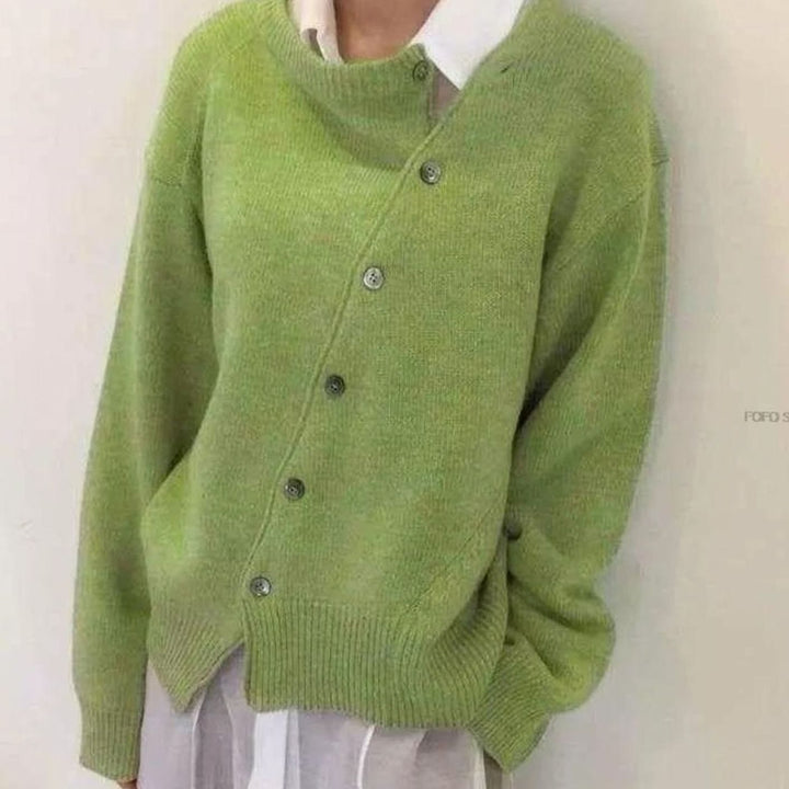 Saga | Kofta Dam Stickad Relaxed Fit